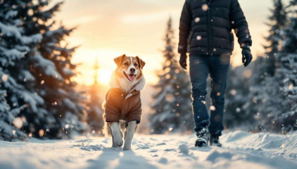 Il freddo aumenta i rischi per il cane: consigli essenziali per passeggiate sicure in inverno