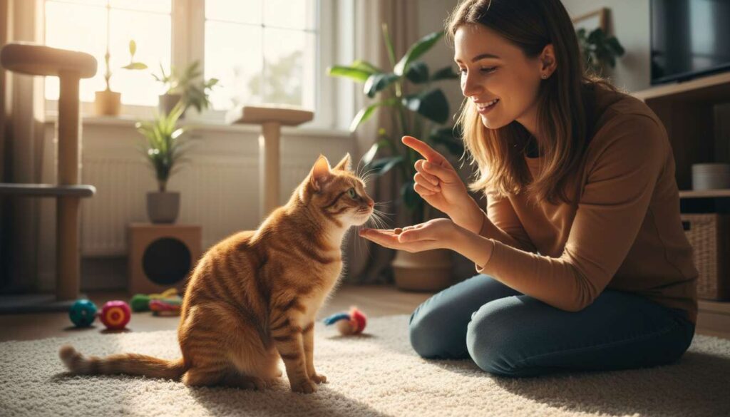 Spesso si pensa che sia impossibile educare un gatto, ma questo metodo dolce dimostra il contrario