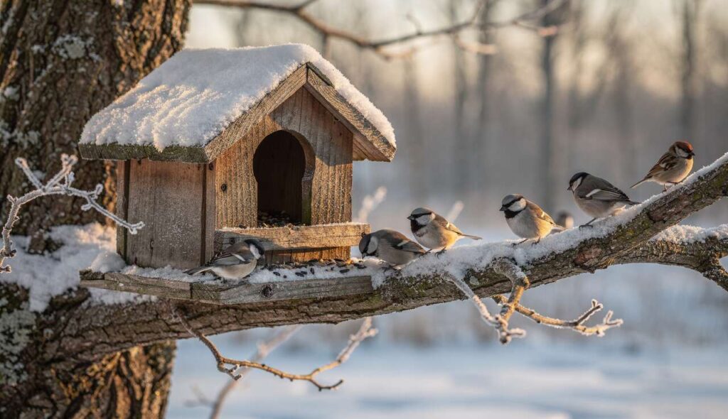 È proprio in questo momento che bisogna smettere di nutrire gli uccelli, avvertono gli appassionati di natura