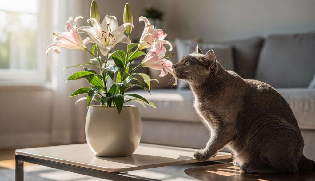 Basta una semplice esposizione”: questo fiore può uccidere un gatto in poche ore